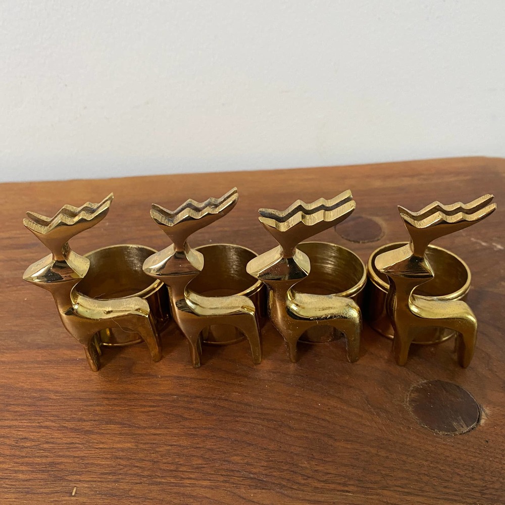 Christmas Reindeer Napkin Ring and Name Card Holder - Picture 7 of 7